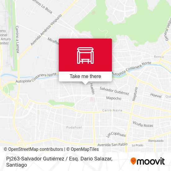 Mapa de Pj263-Salvador Gutiérrez / Esq. Dario Salazar