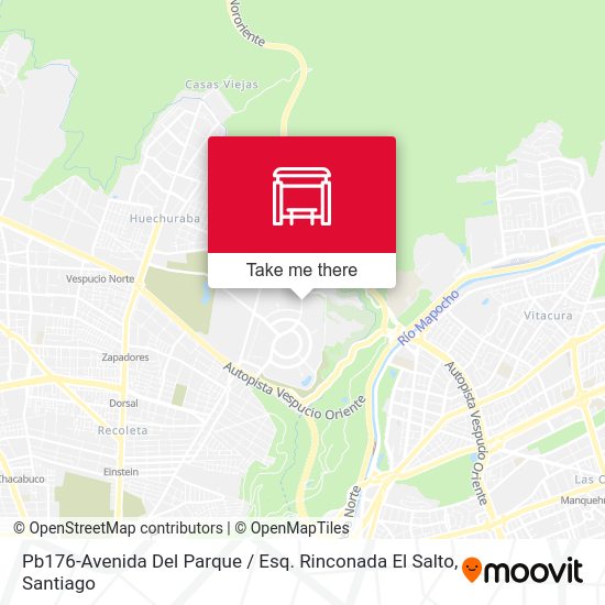 Pb176-Avenida Del Parque / Esq. Rinconada El Salto map