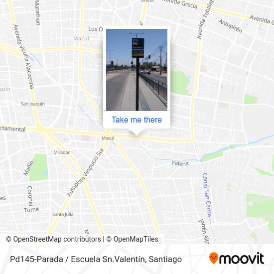 Pd145-Parada / Escuela Sn.Valentín map
