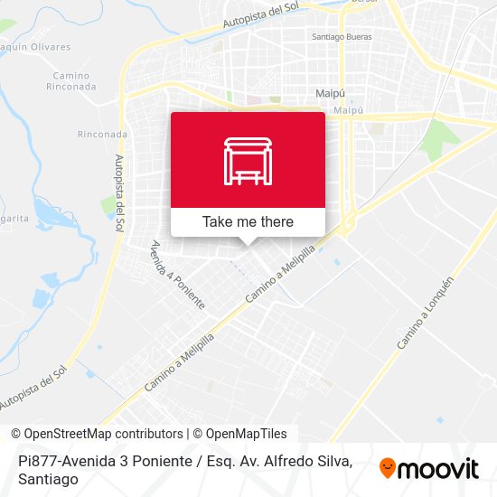 Pi877-Avenida 3 Poniente / Esq. Av. Alfredo Silva map
