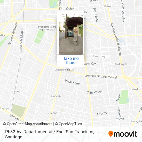Ph32-Av. Departamental / Esq. San Francisco map