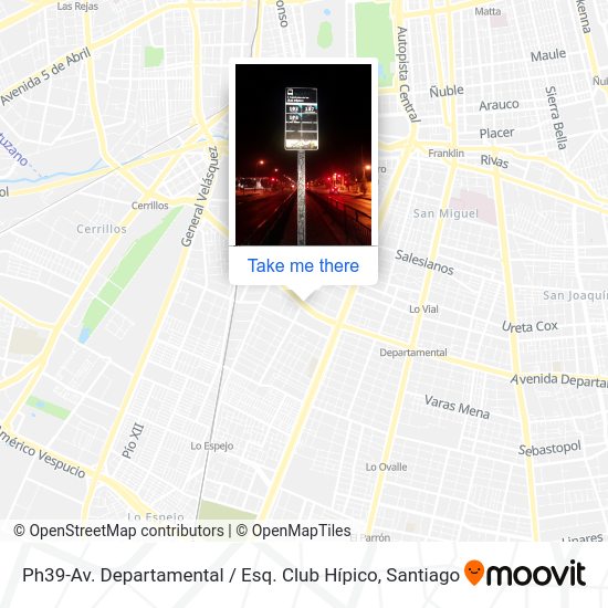 Ph39-Av. Departamental / Esq. Club Hípico map