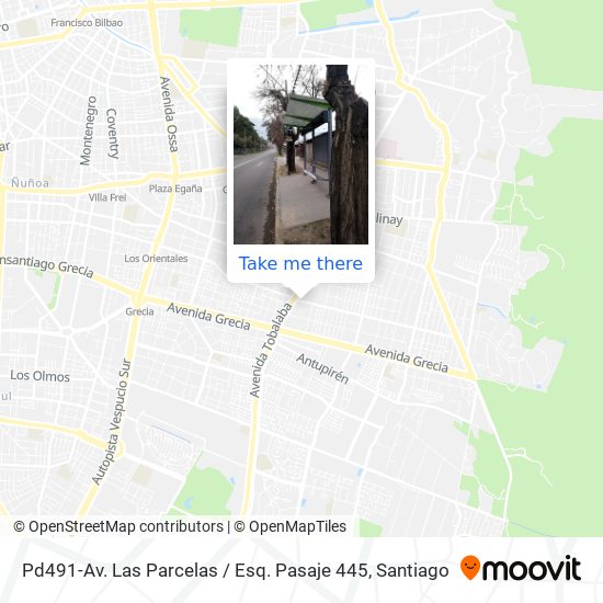 Pd491-Av. Las Parcelas / Esq. Pasaje 445 map