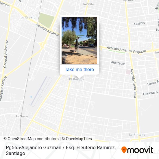 Pg565-Alejandro Guzmán / Esq. Eleuterio Ramírez map