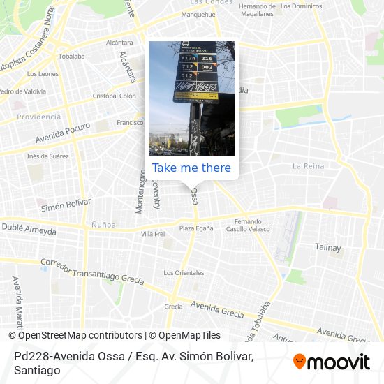 Pd228-Avenida Ossa / Esq. Av. Simón Bolivar map