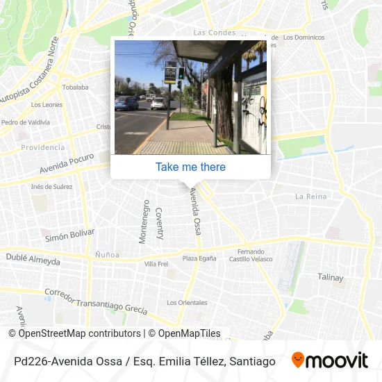 Pd226-Avenida Ossa / Esq. Emilia Téllez map
