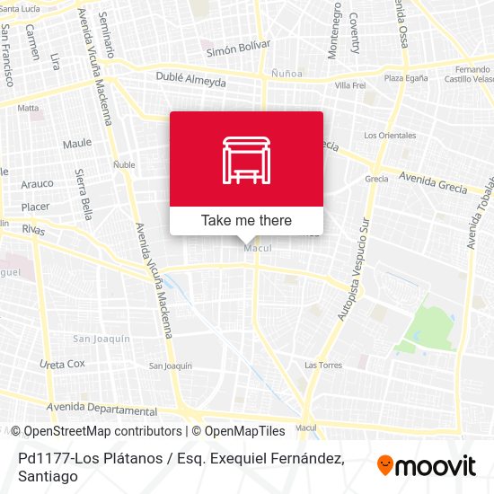 Pd1177-Los Plátanos / Esq. Exequiel Fernández map