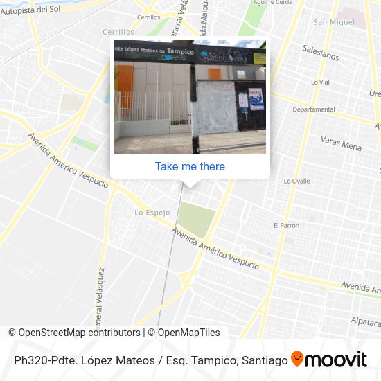 Ph320-Pdte. López Mateos / Esq. Tampico map