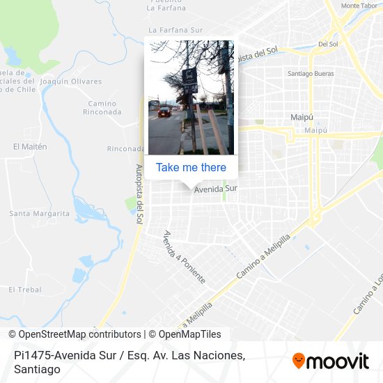 Mapa de Pi1475-Avenida Sur / Esq. Av. Las Naciones