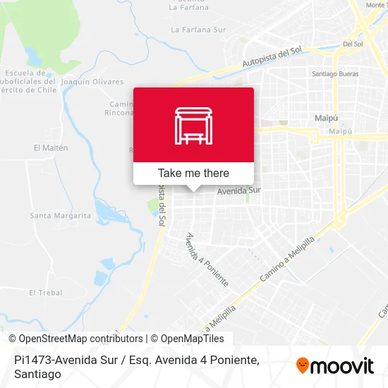 Pi1473-Avenida Sur / Esq. Avenida 4 Poniente map