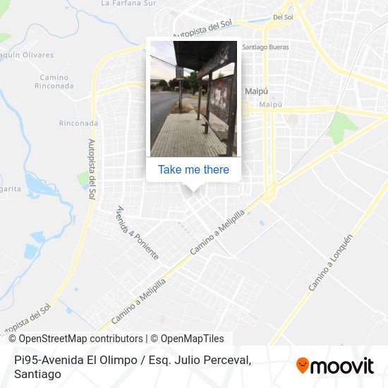 Mapa de Pi95-Avenida El Olimpo / Esq. Julio Perceval