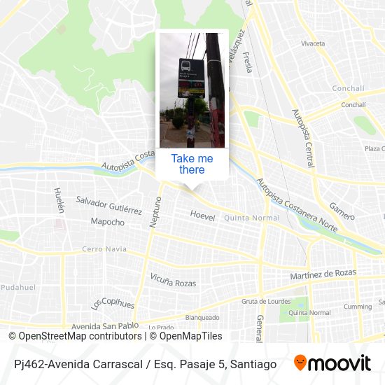 Pj462-Avenida Carrascal / Esq. Pasaje 5 map