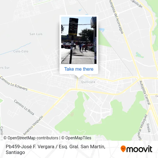 Pb459-José F. Vergara / Esq. Gral. San Martín map