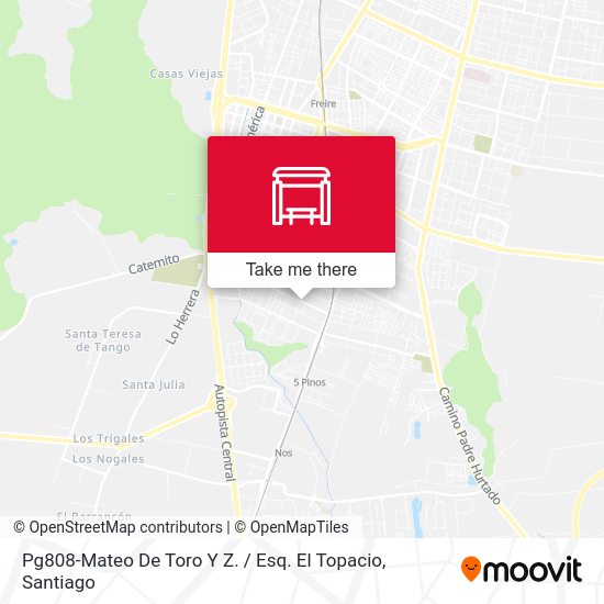 Pg808-Mateo De Toro Y Z. / Esq. El Topacio map