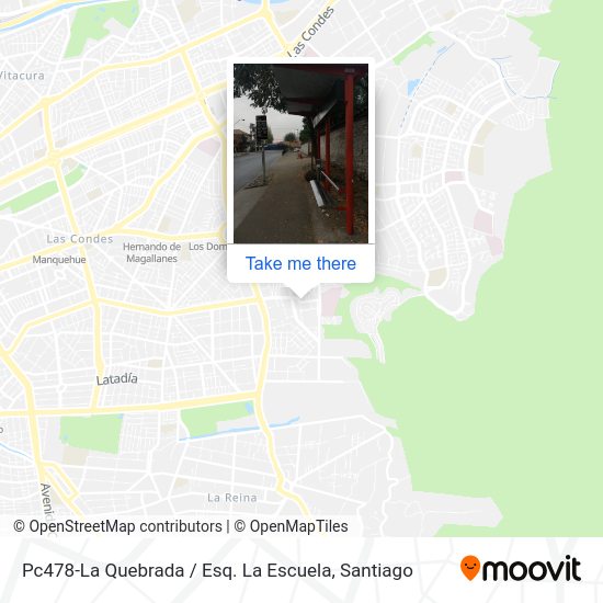 Mapa de Pc478-La Quebrada / Esq. La Escuela