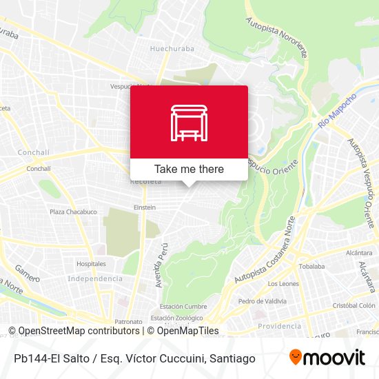 Pb144-El Salto / Esq. Víctor Cuccuini map