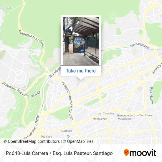 Pc648-Luis Carrera / Esq. Luis Pasteur map