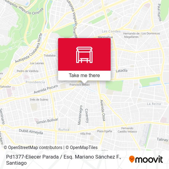 Mapa de Pd1377-Eliecer Parada / Esq. Mariano Sánchez F.