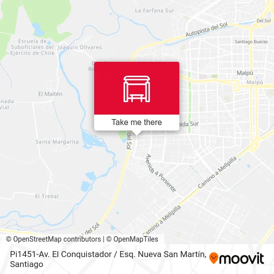 Pi1451-Av. El Conquistador / Esq. Nueva San Martín map