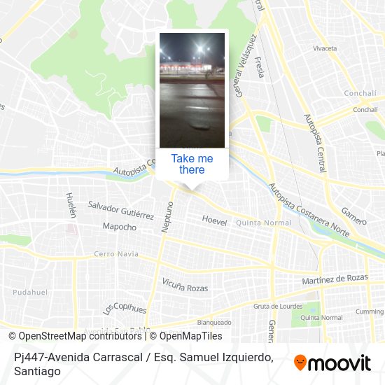 Pj447-Avenida Carrascal / Esq. Samuel Izquierdo map