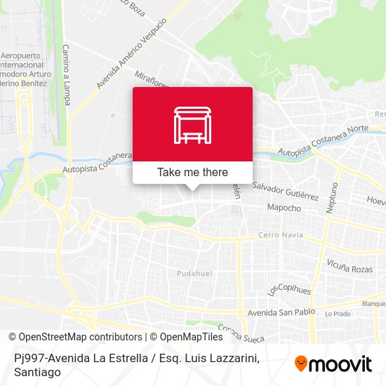Pj997-Avenida La Estrella / Esq. Luis Lazzarini map