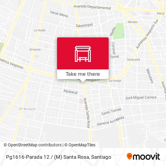 Pg1616-Parada 12 / (M) Santa Rosa map