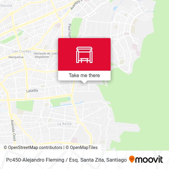 Mapa de Pc450-Alejandro Fleming / Esq. Santa Zita