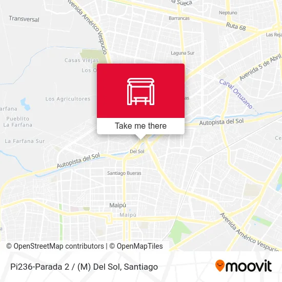Pi236-Parada 2 / (M) Del Sol map
