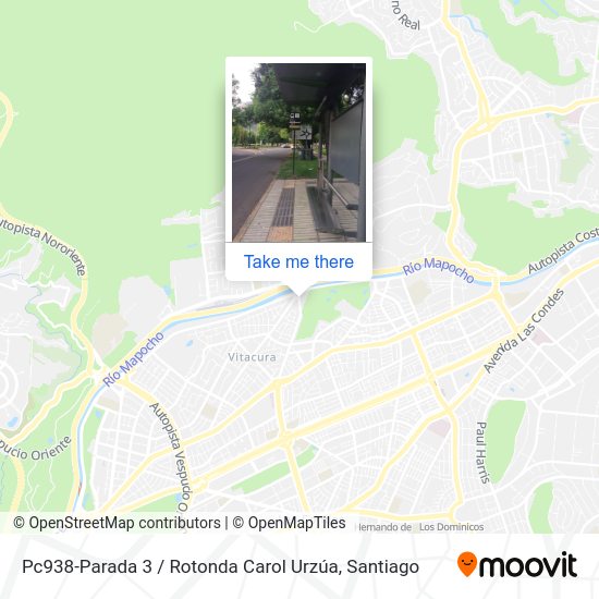 Pc938-Parada 3 / Rotonda Carol Urzúa map