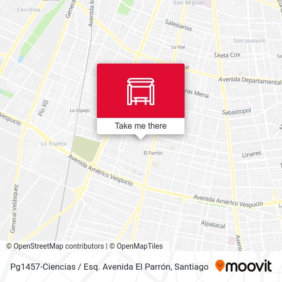 Pg1457-Ciencias / Esq. Avenida El Parrón map
