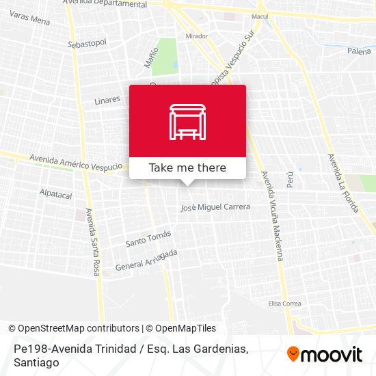 Pe198-Avenida Trinidad / Esq. Las Gardenias map