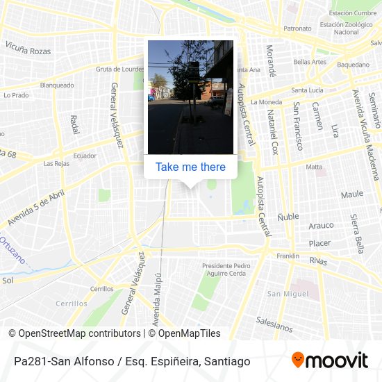 Pa281-San Alfonso / Esq. Espiñeira map