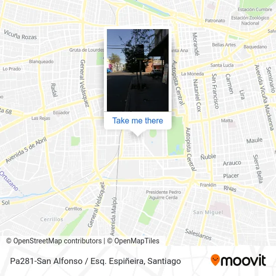 Pa281-San Alfonso / Esq. Espiñeira map