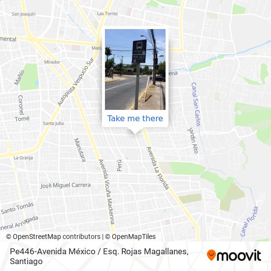 Pe446-Avenida México / Esq. Rojas Magallanes map