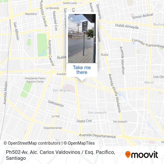 Ph502-Av. Alc. Carlos Valdovinos / Esq. Pacífico map