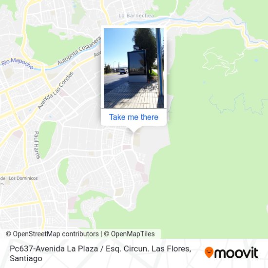 Pc637-Avenida La Plaza / Esq. Circun. Las Flores map
