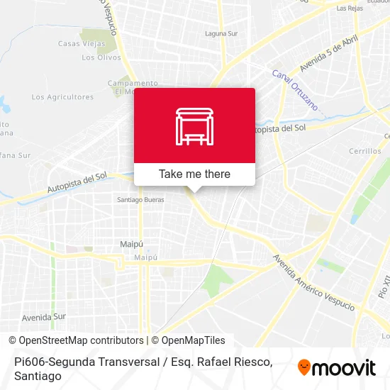 Pi606-Segunda Transversal / Esq. Rafael Riesco map