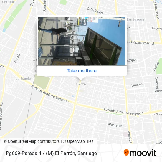 Pg669-Parada 4 / (M) El Parrón map