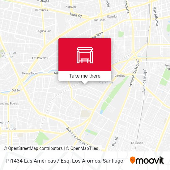 Pi1434-Las Américas / Esq. Los Aromos map