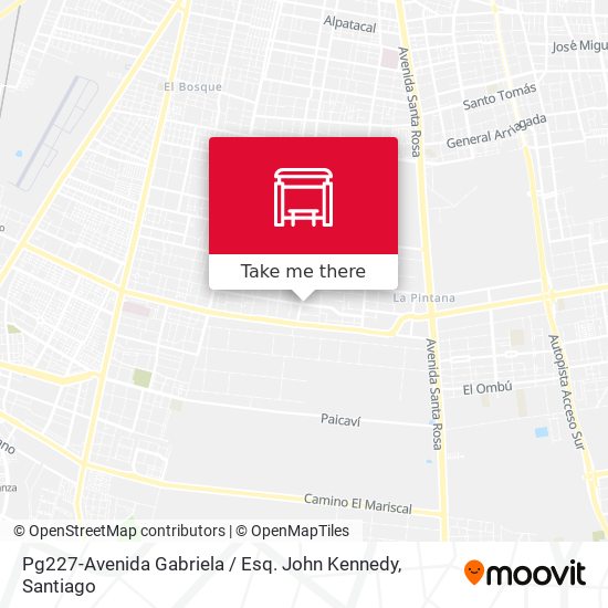 Pg227-Avenida Gabriela / Esq. John Kennedy map