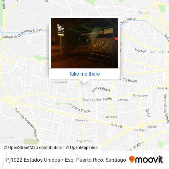 Mapa de Pj1022-Estados Unidos / Esq. Puerto Rico