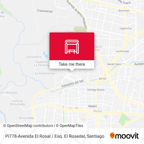 Pi778-Avenida El Rosal / Esq. El Rosedal map