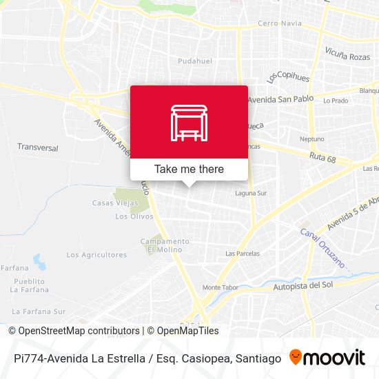 Mapa de Pi774-Avenida La Estrella / Esq. Casiopea