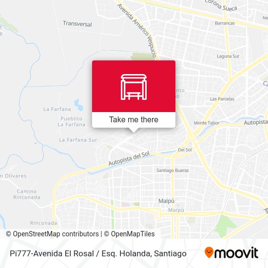 Pi777-Avenida El Rosal / Esq. Holanda map