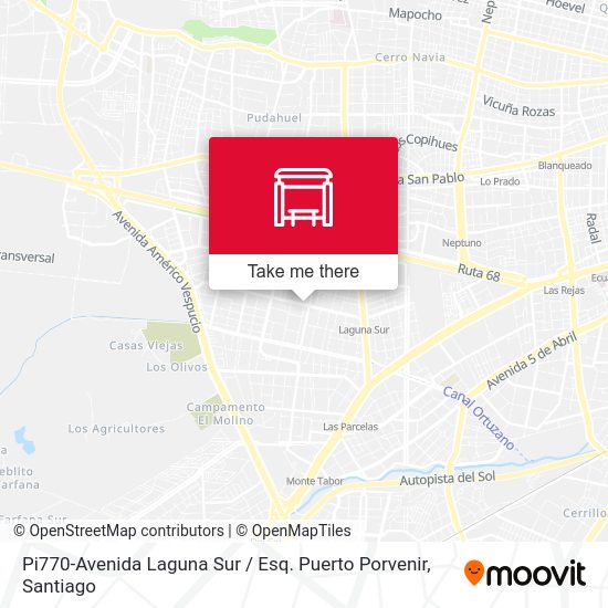 Pi770-Avenida Laguna Sur / Esq. Puerto Porvenir map