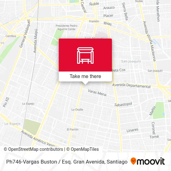 Ph746-Vargas Buston / Esq. Gran Avenida map