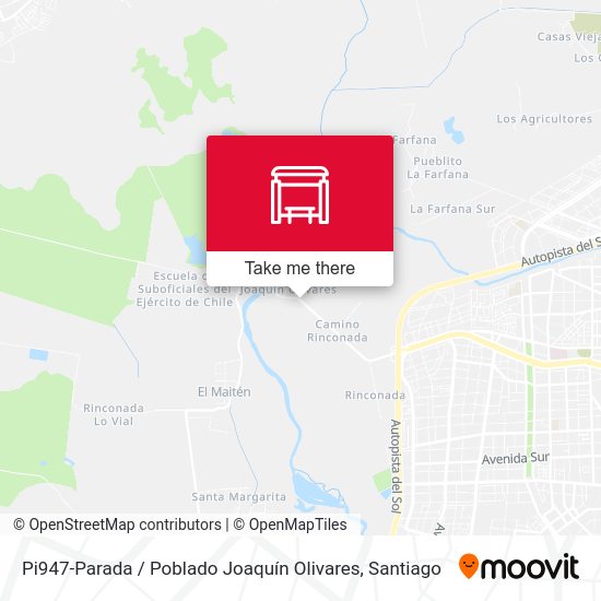 Pi947-Parada / Poblado Joaquín Olivares map