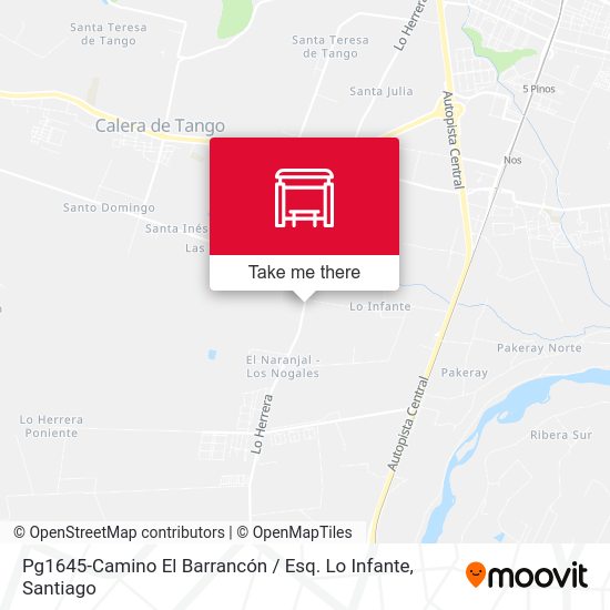 Pg1645-Camino El Barrancón / Esq. Lo Infante map