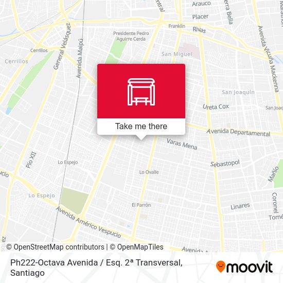 Mapa de Ph222-Octava Avenida / Esq. 2ª Transversal