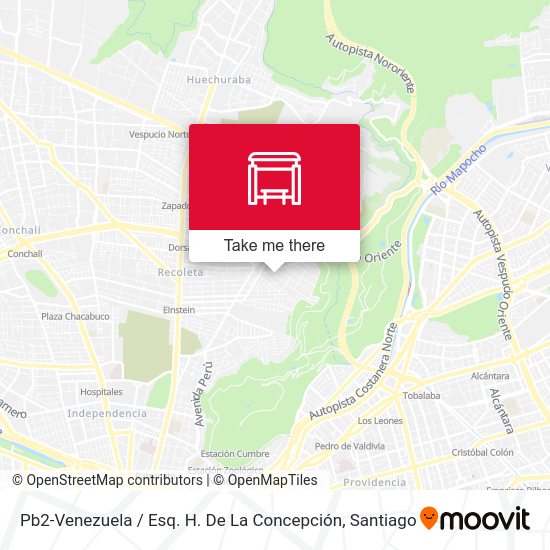 Mapa de Pb2-Venezuela / Esq. H. De La Concepción